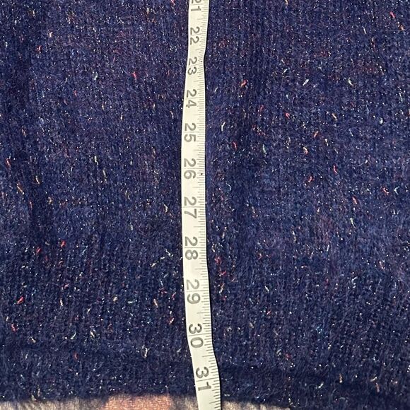 Paul et Duffier  Mock Turtle  Tunic Sweater Mohair Vintage c. 1985 - Picture 9 of 10